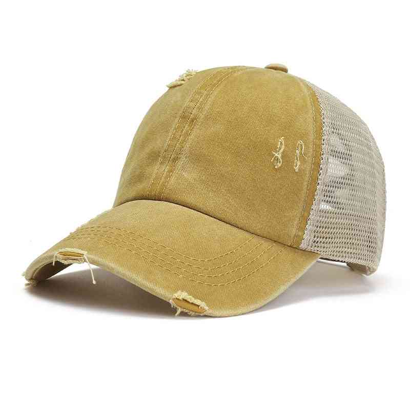 Mesh Summer Women Baseball Cap, Snapback Hat