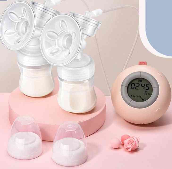Electric Breast Pump, Milk Extractor Pulls Sucking Anti-backflow Breastfeeding
