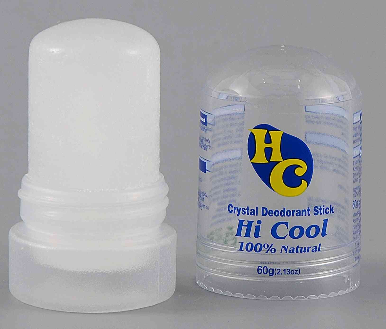 Alum Antiperspirant- Body Care Crystal, Underarm Deodorant