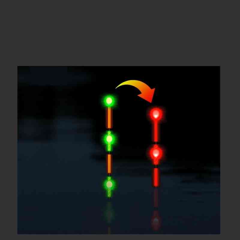 Smart Fishing- Led Float Light, Battery Night Tie Gravity, Chip Stopper Accessories