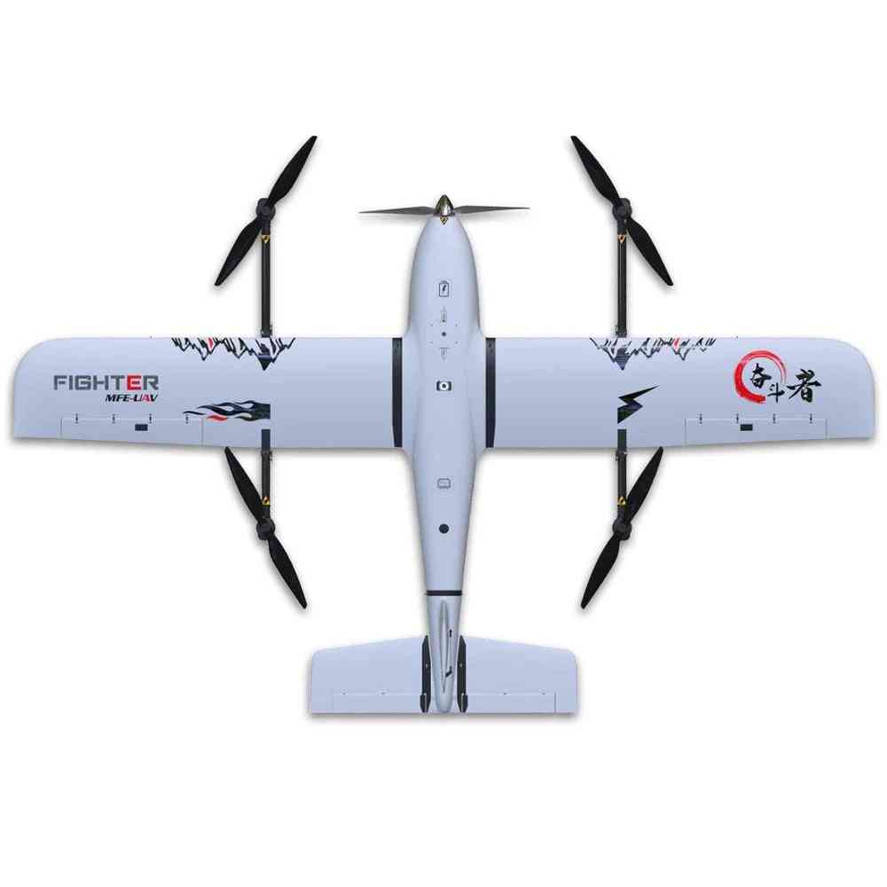 Make Fly Easy Fighter Vtol Version 4+1 Aerial Survey Carrier Fix-wing Uav Aircraft Mapping