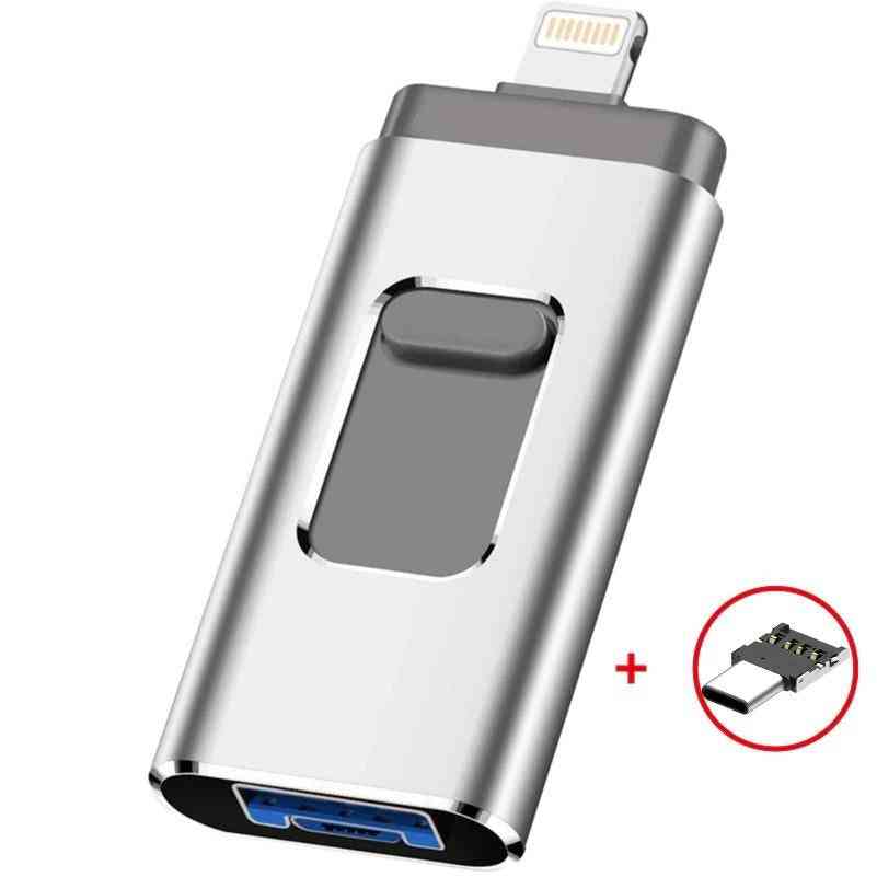 4 In 1 Pen Drive For Iphone/ios/type-c/android/pc