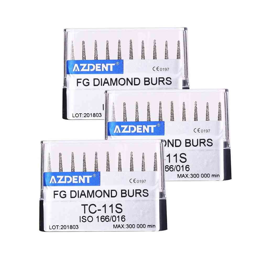 Dental Diamond Burs Drills, High-speed, Polishing Whitening