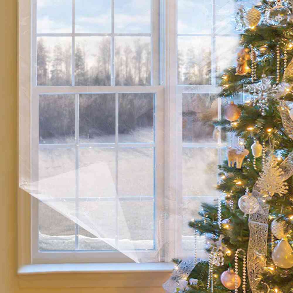 Winter Shrink Insulation Film Indoor Window Insulator Kit