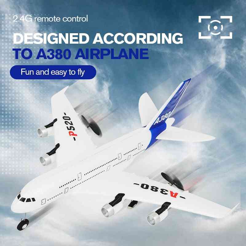Hot giroscopio-aeroplano airbus, aereo ad ala in schiuma, drone all'aperto