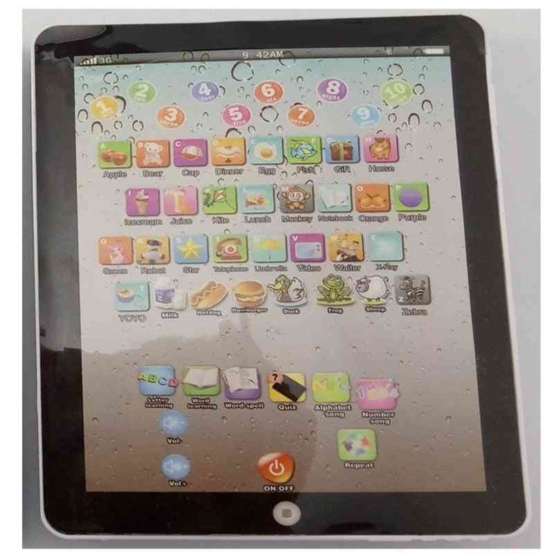 English Russian Learning Machine Alphabet Baby Tablet Educational For Electronic Touch