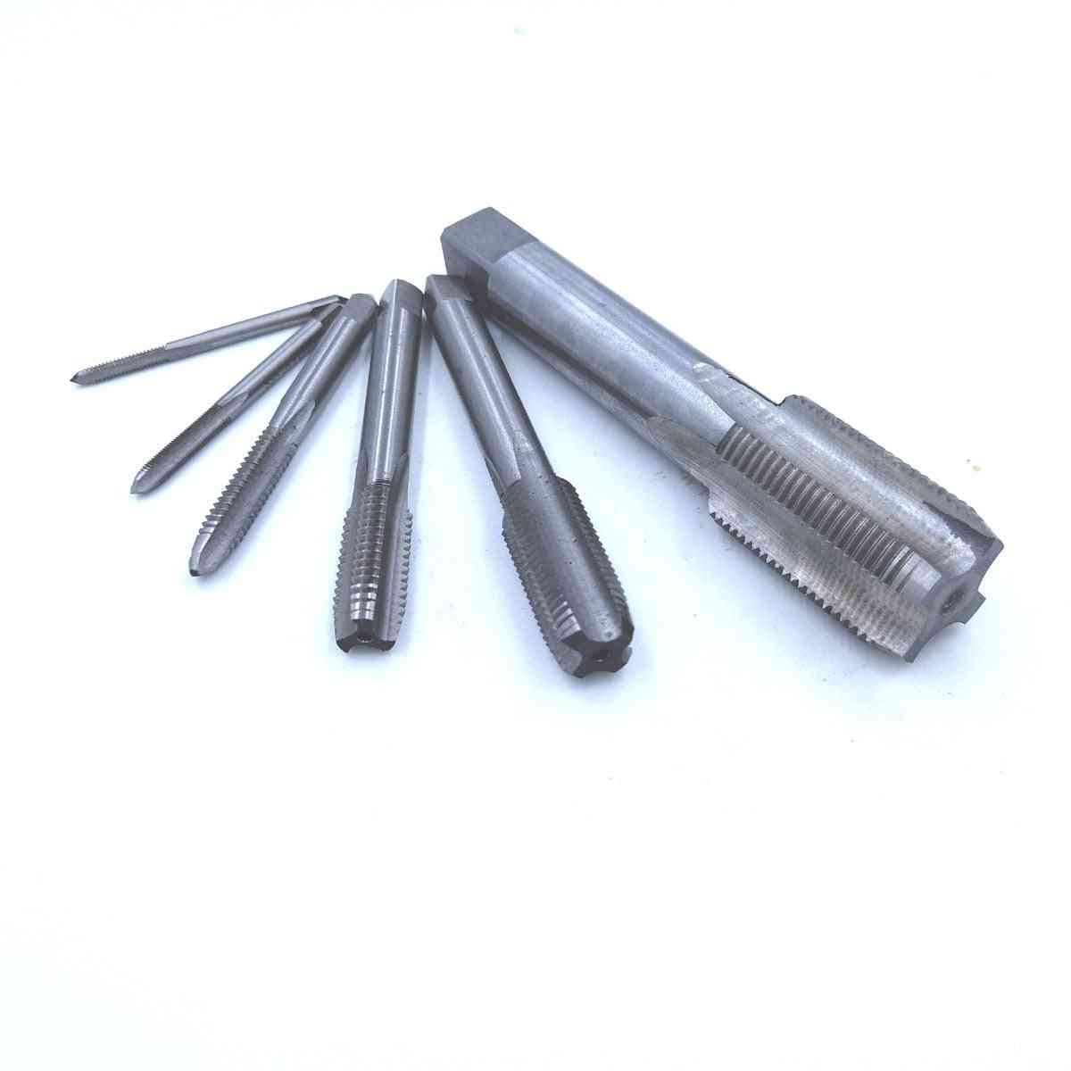 Metric Hss Left Hand Tap Pitch Threading Tools For Mold Machining Lh