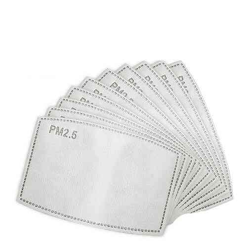 5-layer Pm25- Paper Activated, Anti-dust, Carbon Filters Masks For Child