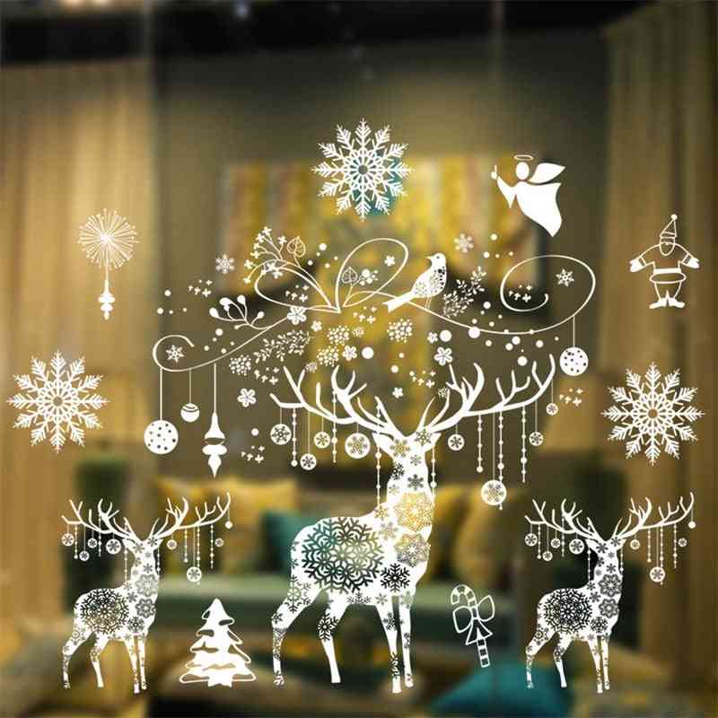 Christmas Window, Ornaments Xmas For Home Decorations