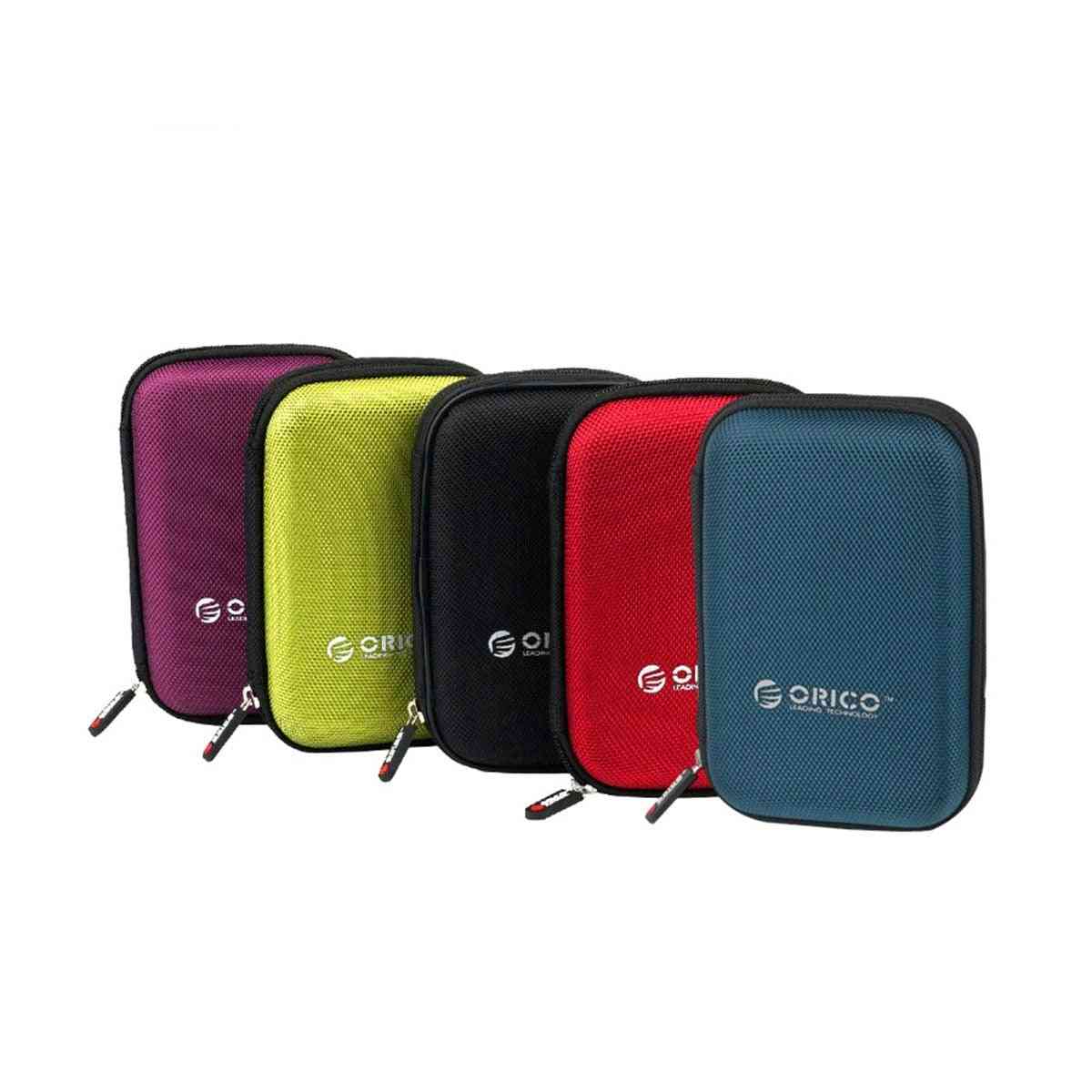 Portable External Hard Drive Protection Bag Dual Buffer Layer Hdd Protector