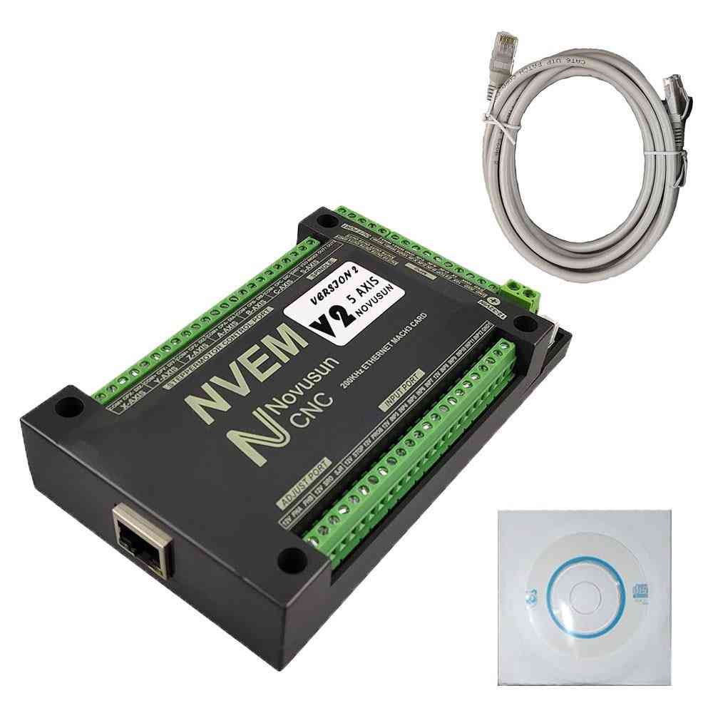 Mach3 Control Card 200khz Ethernet Port For Controller