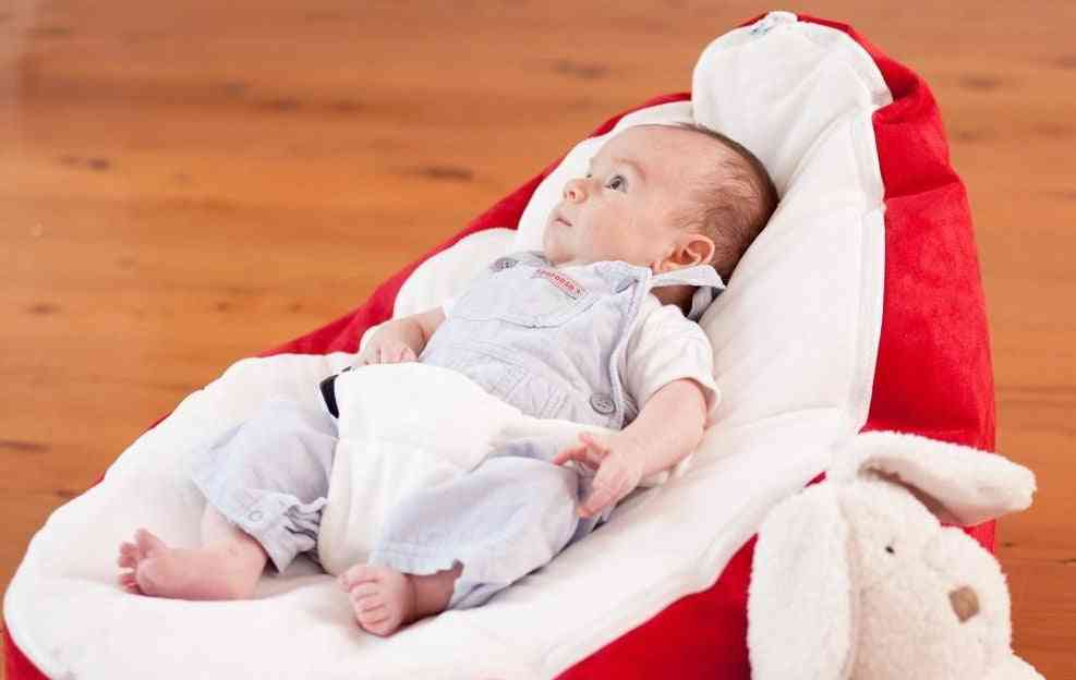 Měkký konvertibilní horní potah na spací křeslo pro kojence