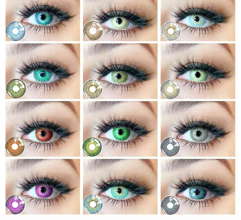 Anime Cosplay- Color Contact Lenses For Eyes