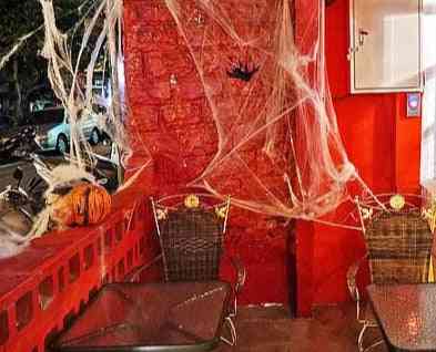Halloween Decora Spider Web, Scary Party Scene Props - Home Decoration Accessories