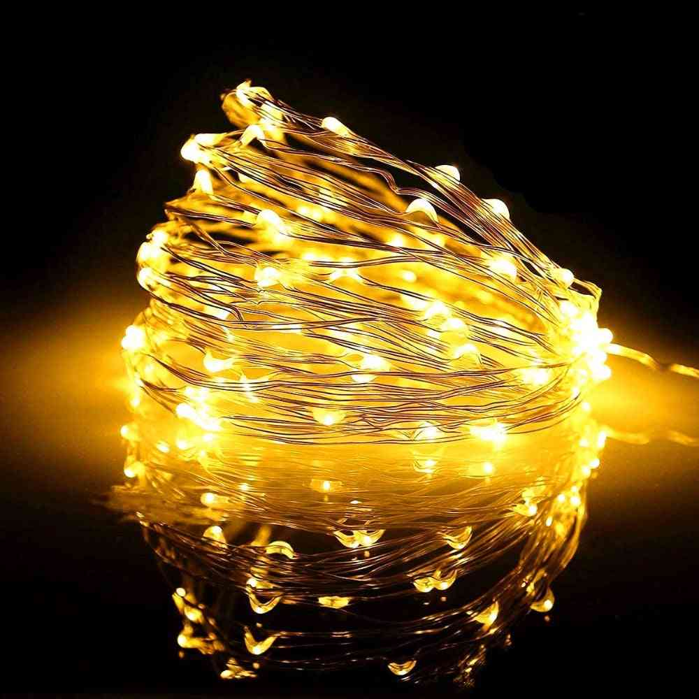 Led String- Copper Wire Christmas Decoration, Strip Light