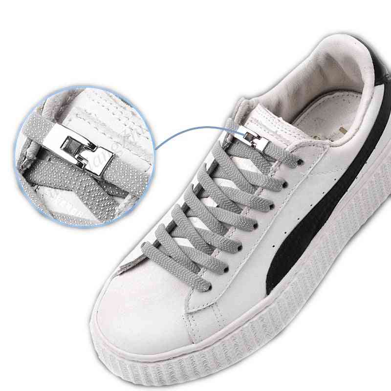 Brze vezalke za čevlje, brez elastične zaponke, otroške, odrasle, unisex superge, leni vezalke