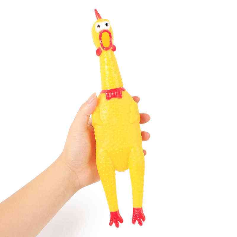 Kreatywna krzycząca plastikowa zabawka z kurczaka