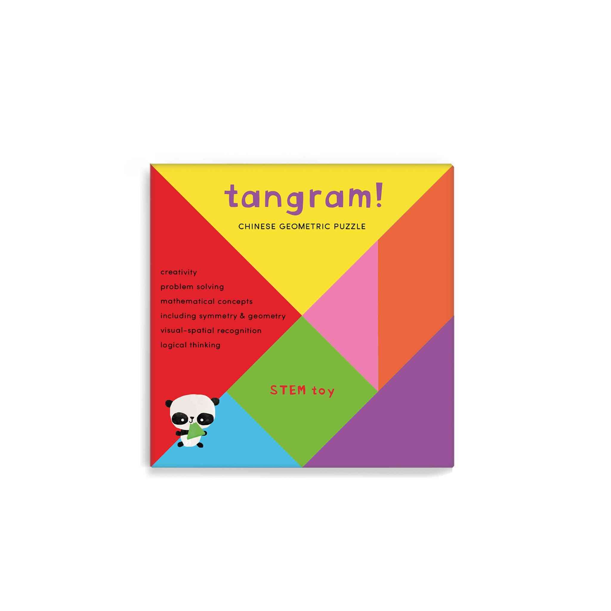 Tangram, 7-piece Geometric Puzzle