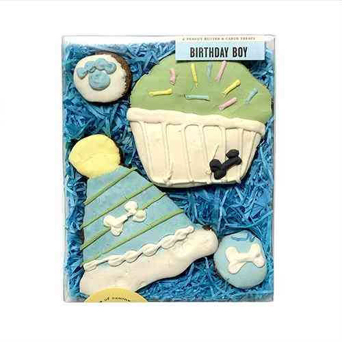 Birthday Boy Cookies For Pet Dogs