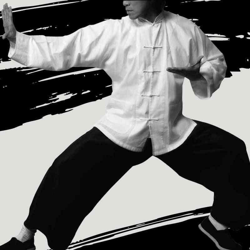 Bruce lee vintage kitajsko krilo chun kung fu uniforma, obleke za borilne veščine, klasična bombažna jakna