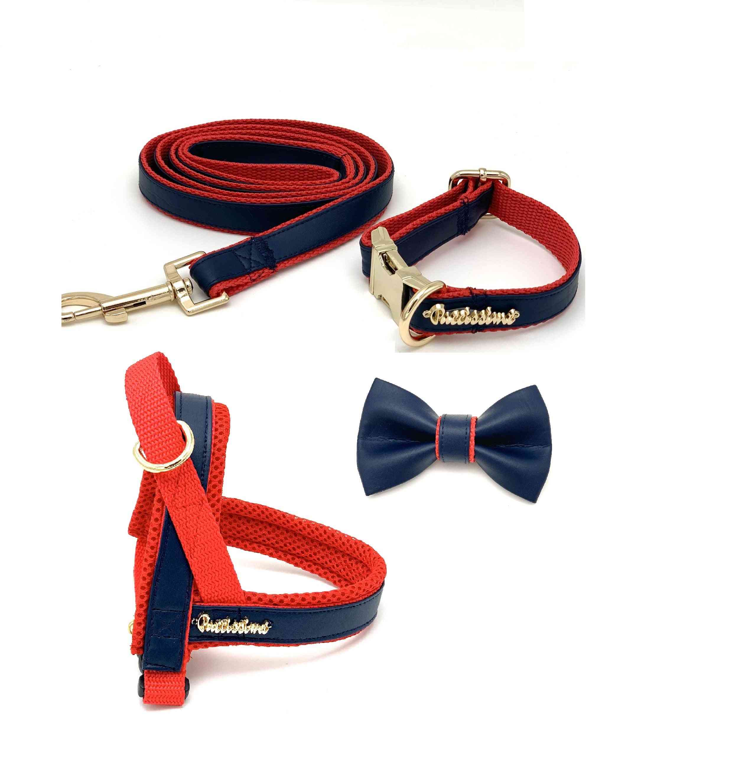 Leather Pet Collars & Harnesses