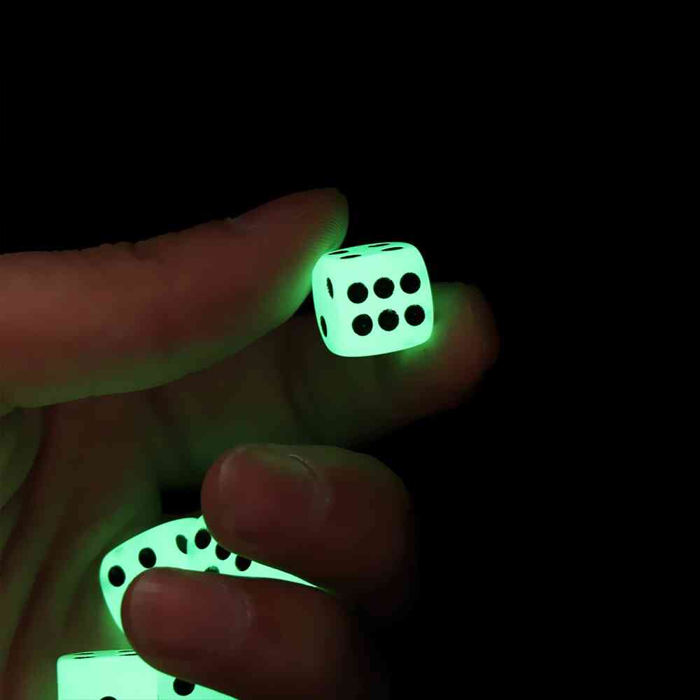 6 Sided Noctilucent Dice