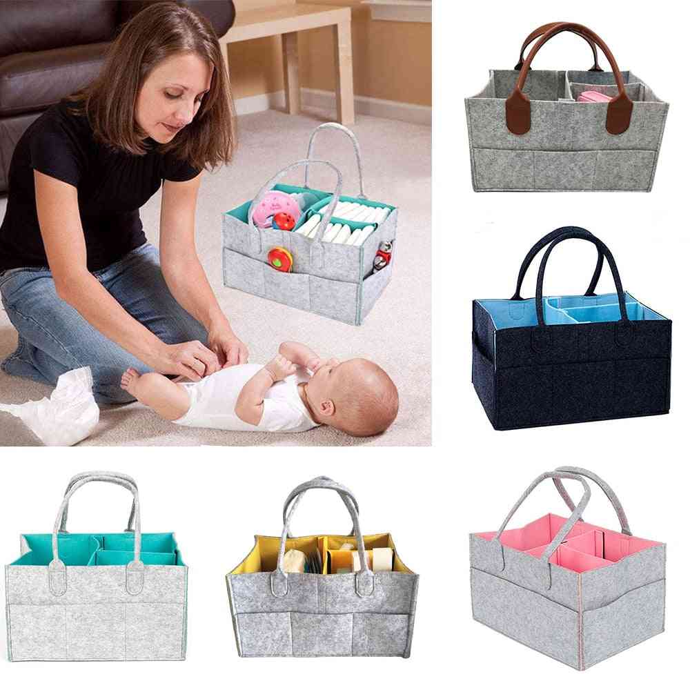 Maternity Handbag, Baby Diaper Bag, Newborn Nursery Storage, Foldable Nappy Baby Care Organizer Container