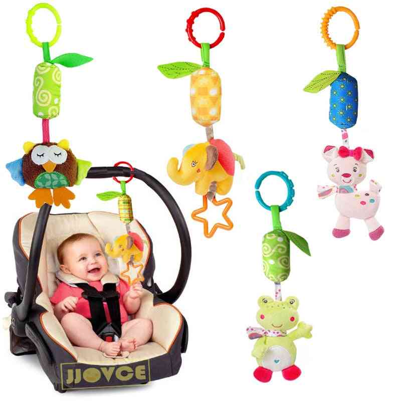 Playpen Baby Hanging Stroller, Rattles Plush Dolls, Infant Carrier Accessories, Wind Chime For Newborn Sensory Develop