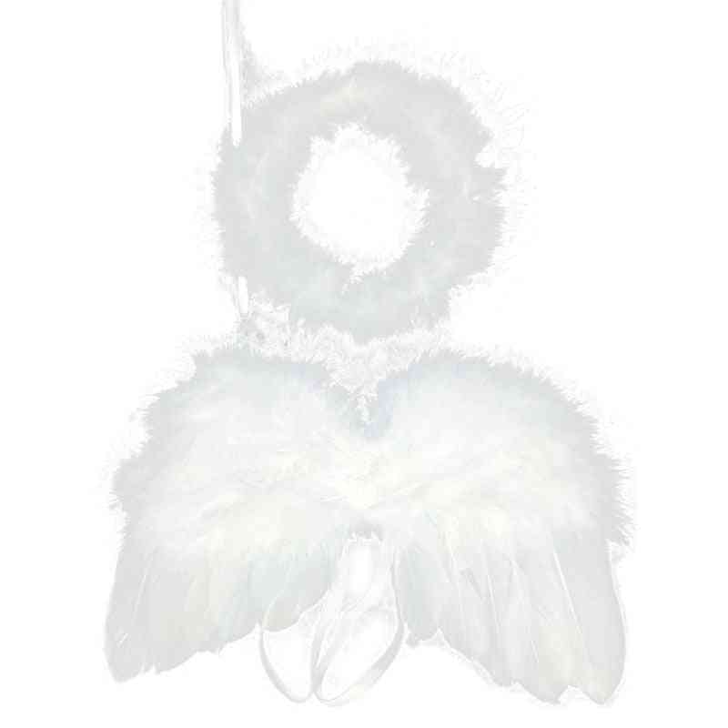 Baby Angel Wing With Headband, Newborn Photography Props Set