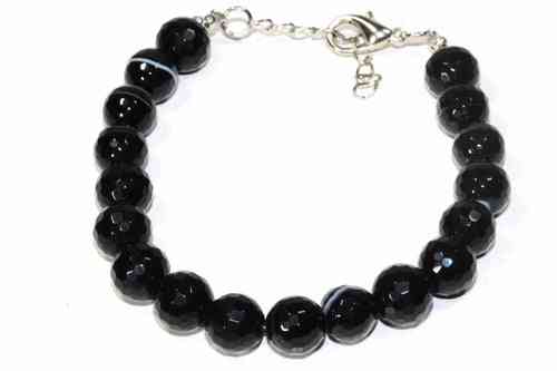 Black Agate Yoga Bracelet