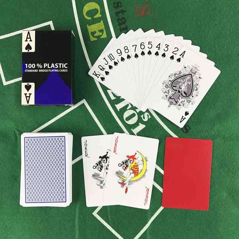 Baccarat Texas- Plastic Playing Cards Board, Bridge Poker Game