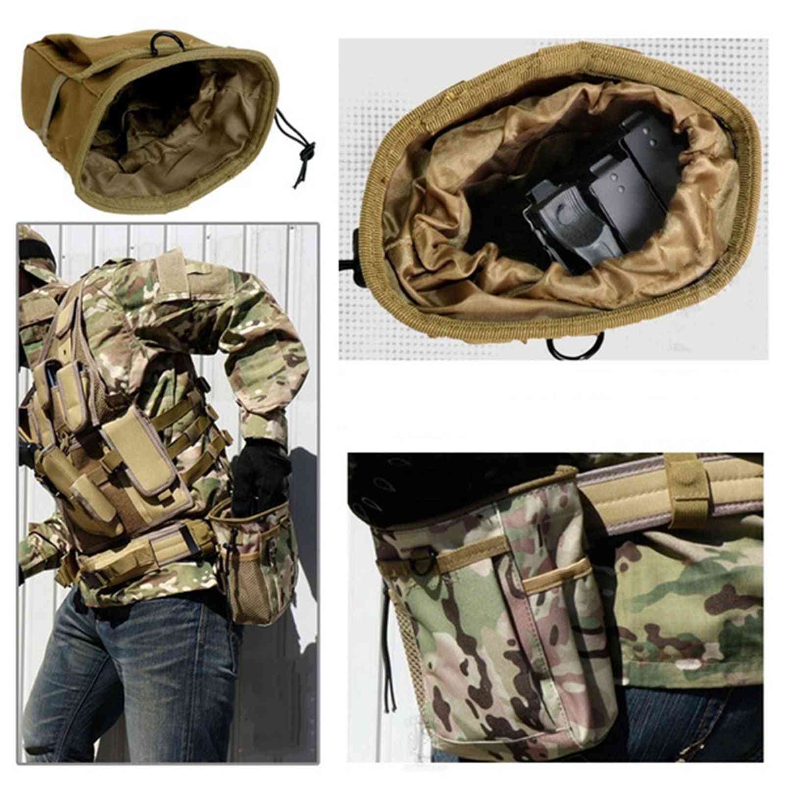 Men Outdoor- Tactical Waist, Fanny Pack Pouch Belt, Gear Gadget Bag