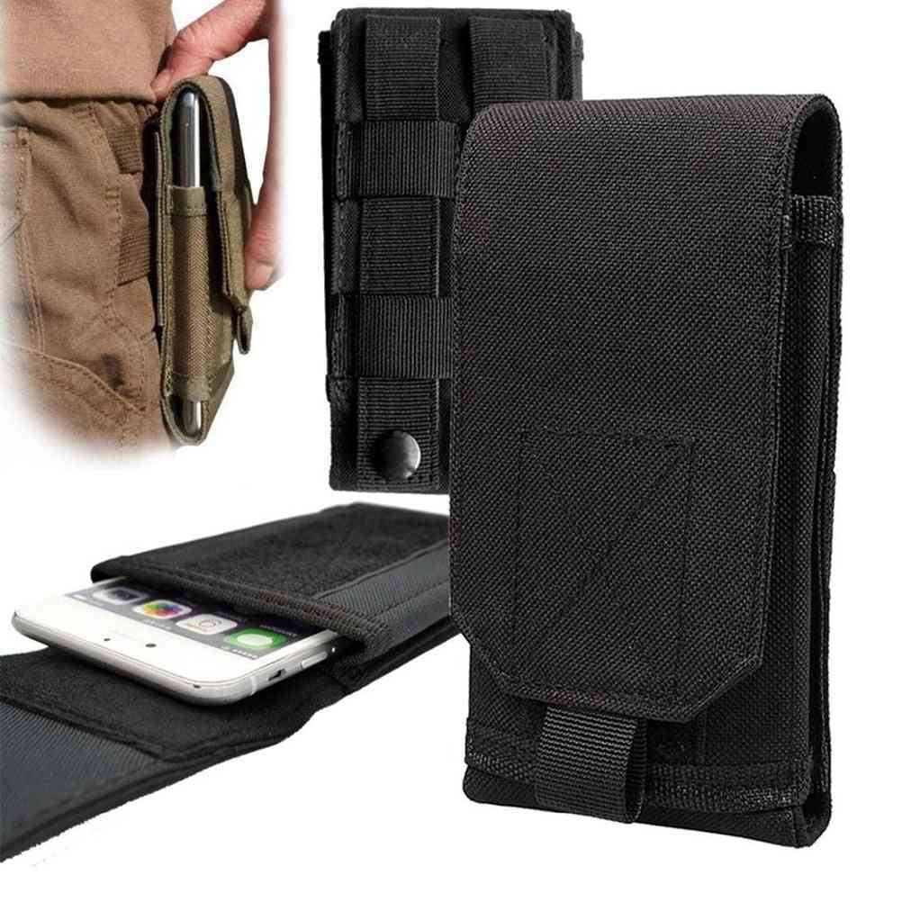 Military Pouch, Waist Bag- Running Holster Belt, Tactical Mobile Case