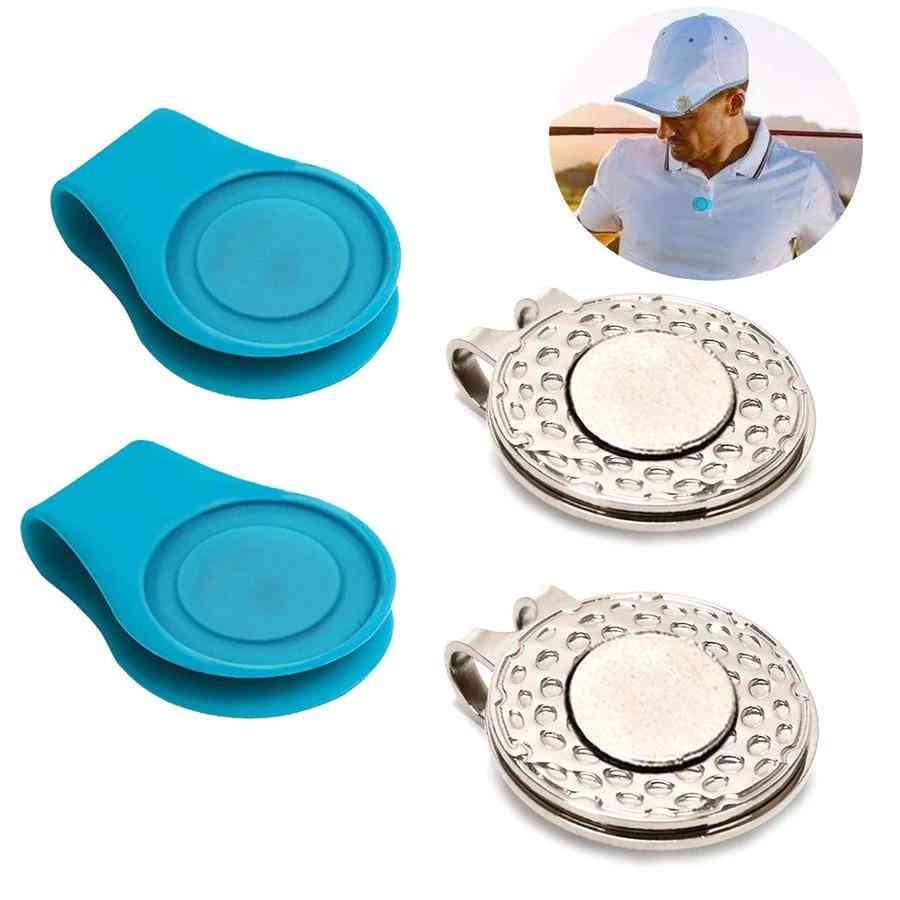 Silicone With Metal Golf Hat Clip