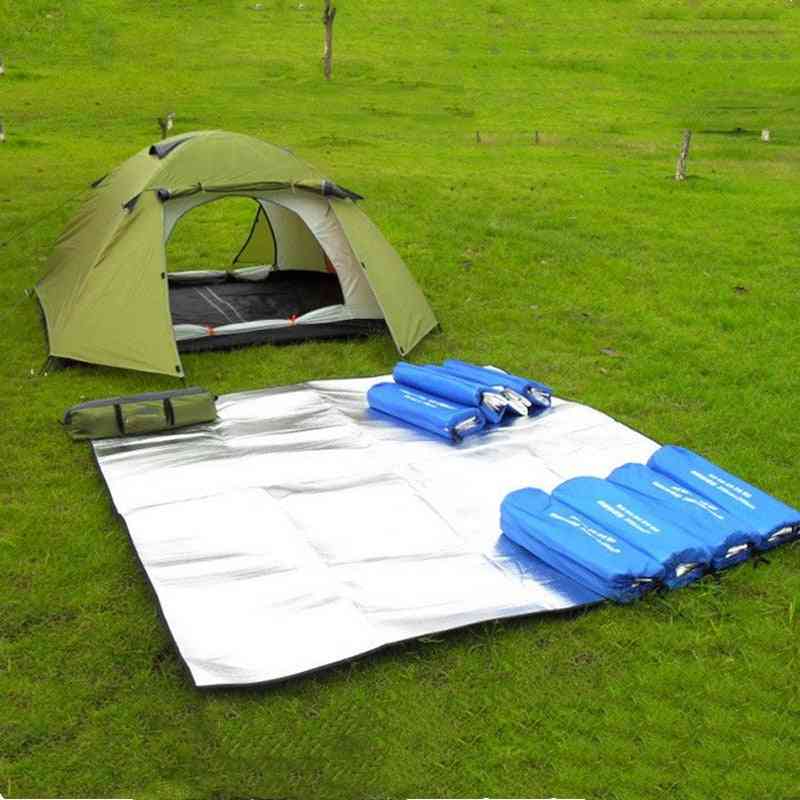 Waterproof Collapsible, Hike Beach Mat- Outdoor Camp, Sleeping Blanket