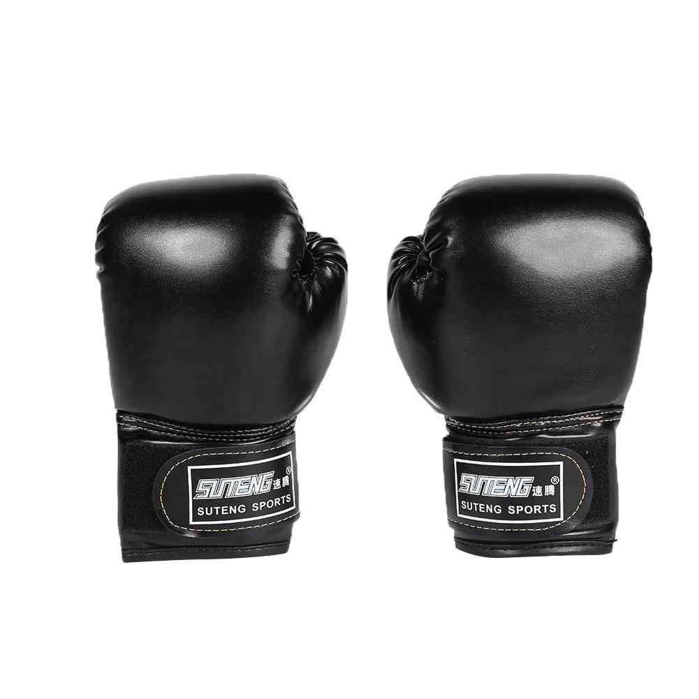 2pcs- Boxing Training Fighting, Leather Gloves