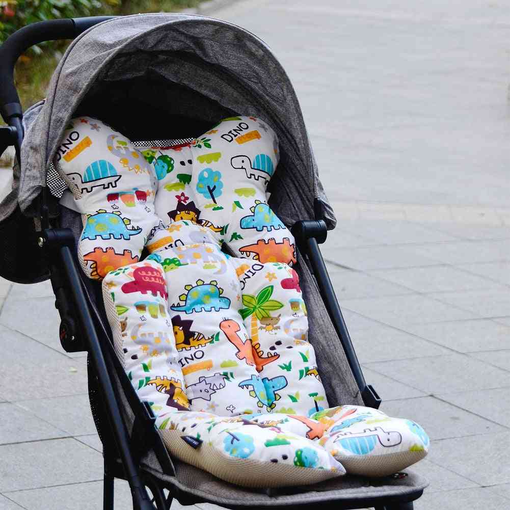 Baby Printed Stroller Seat Warm Cushion Pad