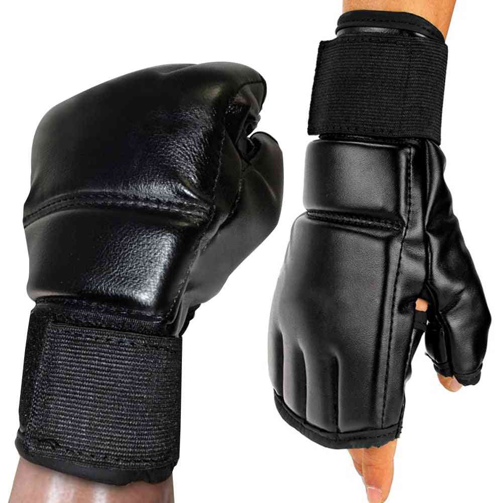 Fighting Boxing Sports Leather Gloves
