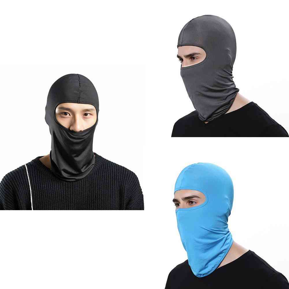 Synthetic Silk, Ultra-thin Thermal Ski, Face Mask