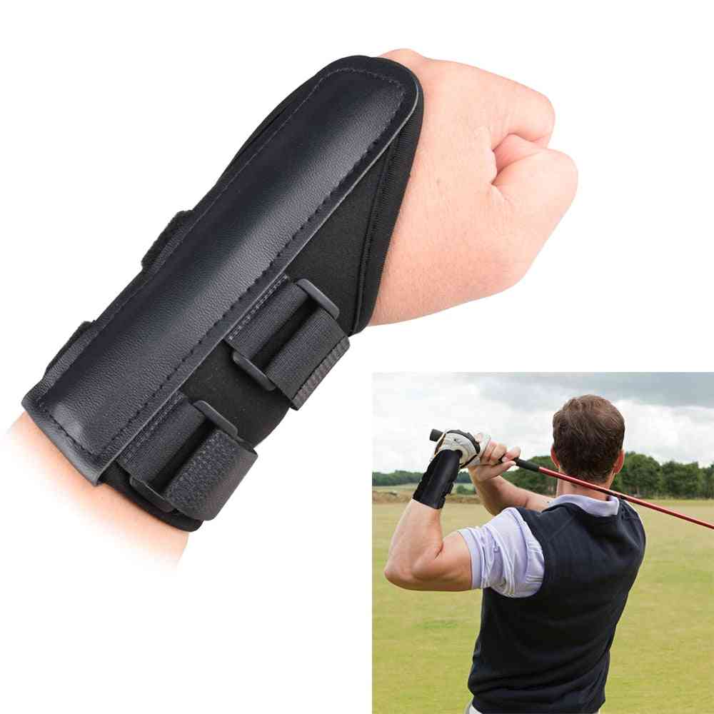 Golf Swing Training Aid Hold Wrist Brace Band, Corrector Band Practice Tool