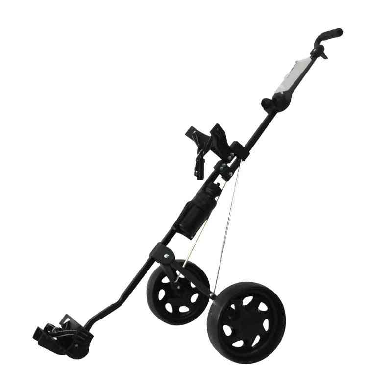 Foldable Golf Bag Trolley, Cart, Outdoor Sports Tool Supplies
