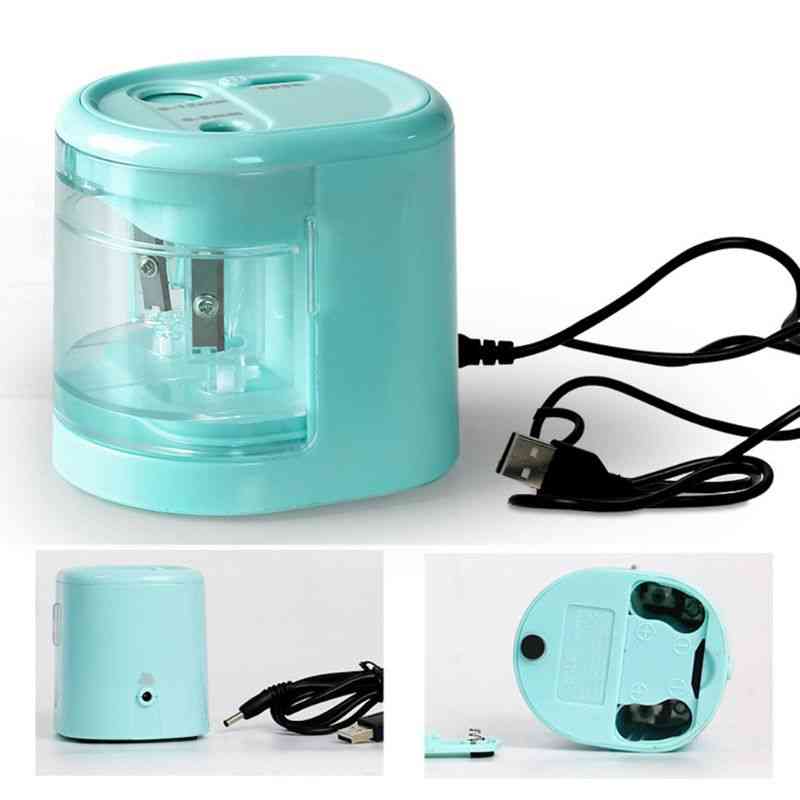 Electric Innovative Automatic  Double Hole Pencil Sharpener
