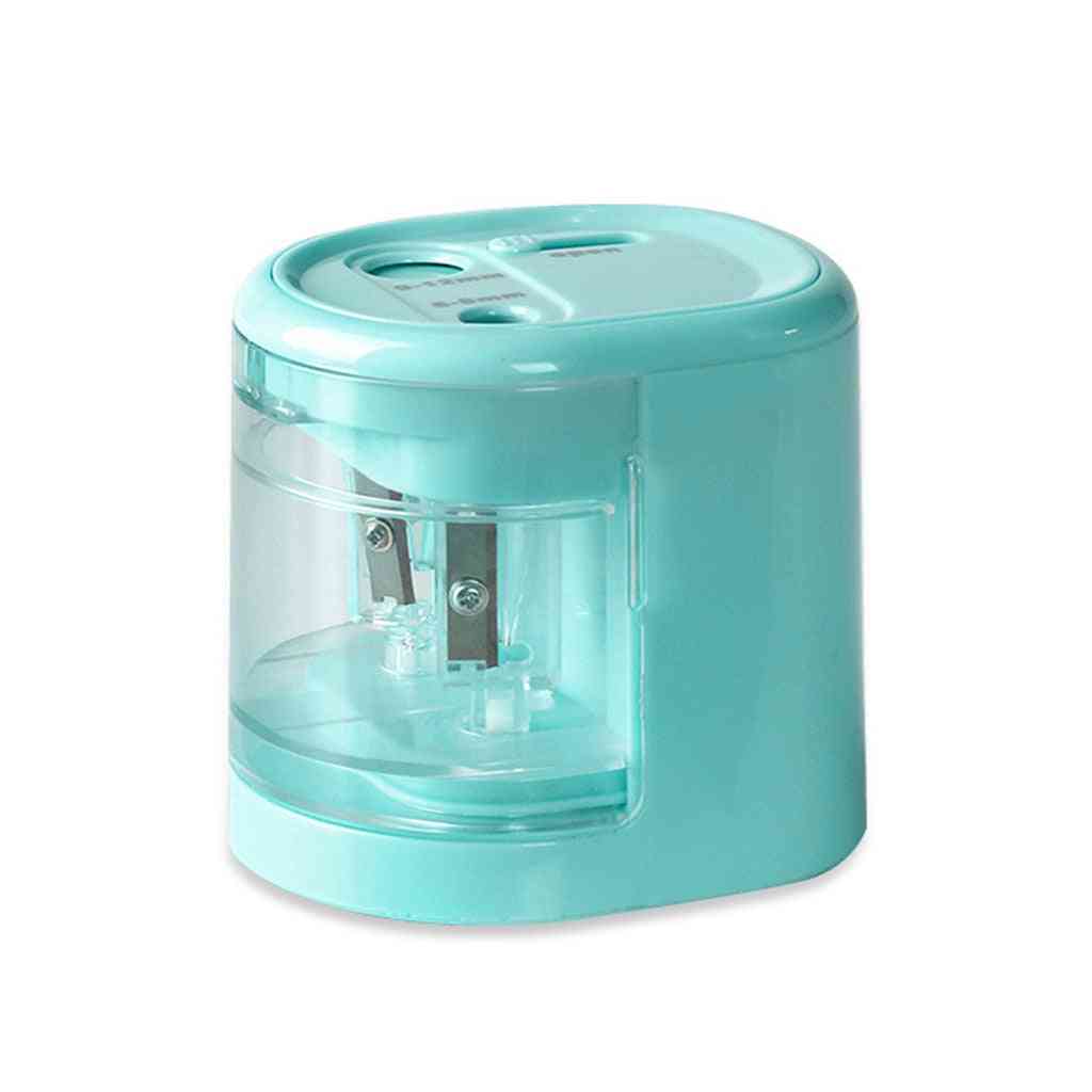 Electric Innovative Automatic  Double Hole Pencil Sharpener