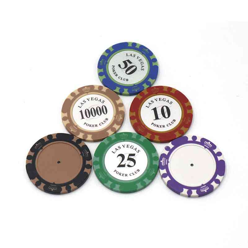 Multi-colors Casino Baccarat, Crown Monte Carlo, Design Clay Poker