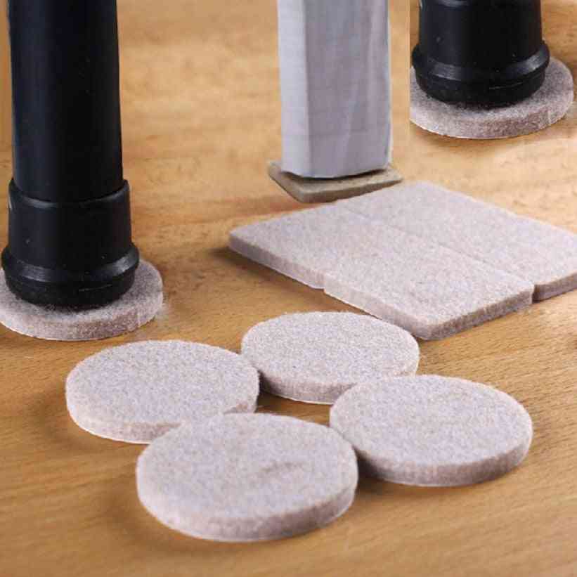 Self-adhesive Square Felt Pads, Floor Scratch Protector, Furniture Accessories
