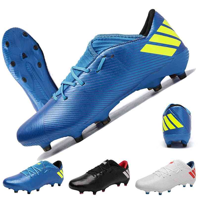 Men Outdoor High Ankle Turf Cleats Soccer Shoes