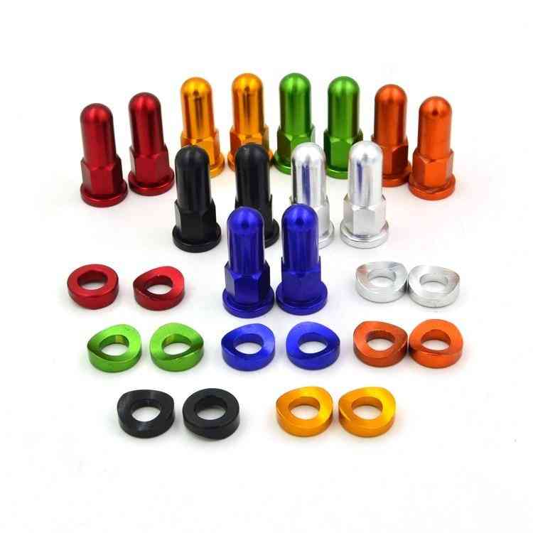 Motorcycle Rim Lock Covers Nuts Washers