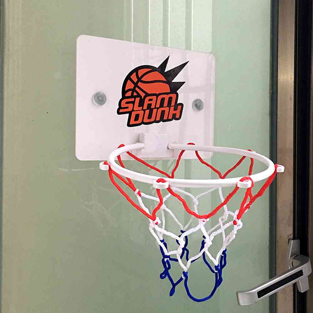 Plast basket uppsättning nätet set, backboard hoop mini netball
