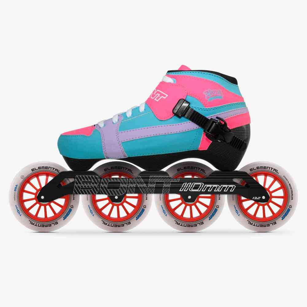 Bont Pursuit 3pt Speed Inline Skates Heat Moldable Carbon Fiber Boot