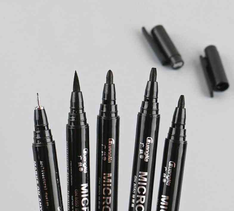 Ensemble de stylos pigma micron noir, stylo à aiguille fine